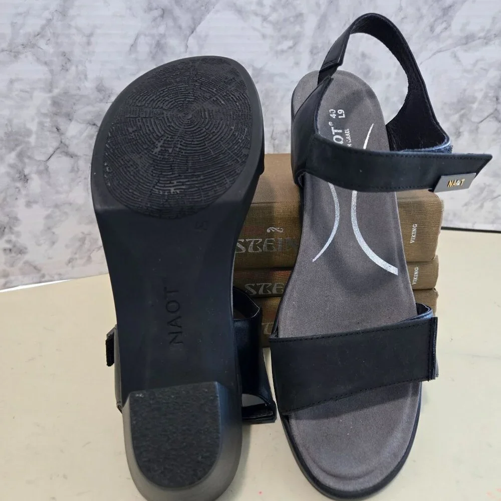 NAOT Women's Leather Sandals Sz: Eur 40 (US 9) - Picture 4 of 7